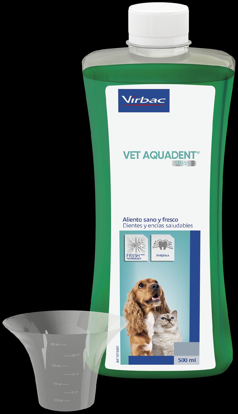 Miscota Virbac Vet Aquadent Liquido per l'Igiene Dentale di Cani e Gatti Qualità Garantita