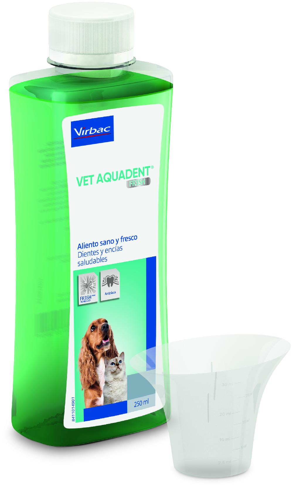 Miscota Virbac Vet Aquadent Liquido per l'Igiene Dentale di Cani e Gatti Qualità Garantita