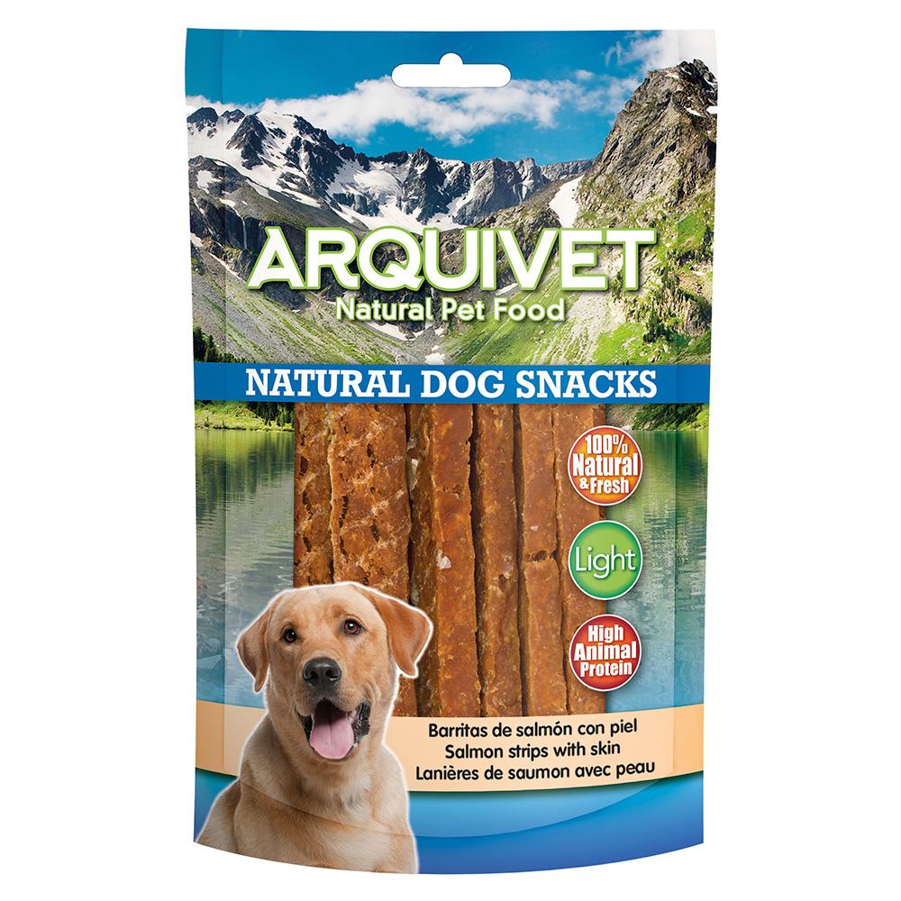 Miscota Arquivet Snack naturale per cani Barrette di salmone con la pelle Novità