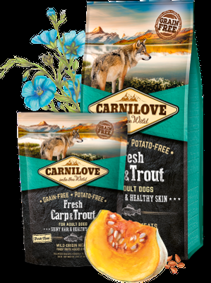 Miscota Carnilove Fresh Carp & Trout Hair & Skin Presa