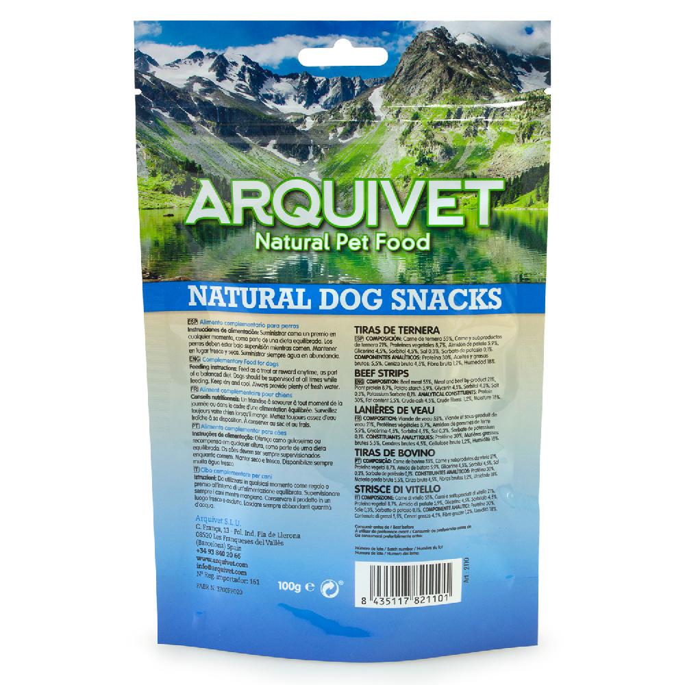 Miscota Arquivet Snack Naturale per Cani Strisce di Vitello Online