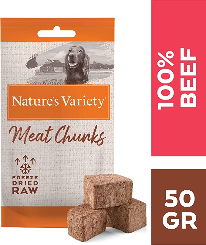 Miscota Nature's Variety Bocados de Carne de Ternera Liofilizados para Perros Offerte