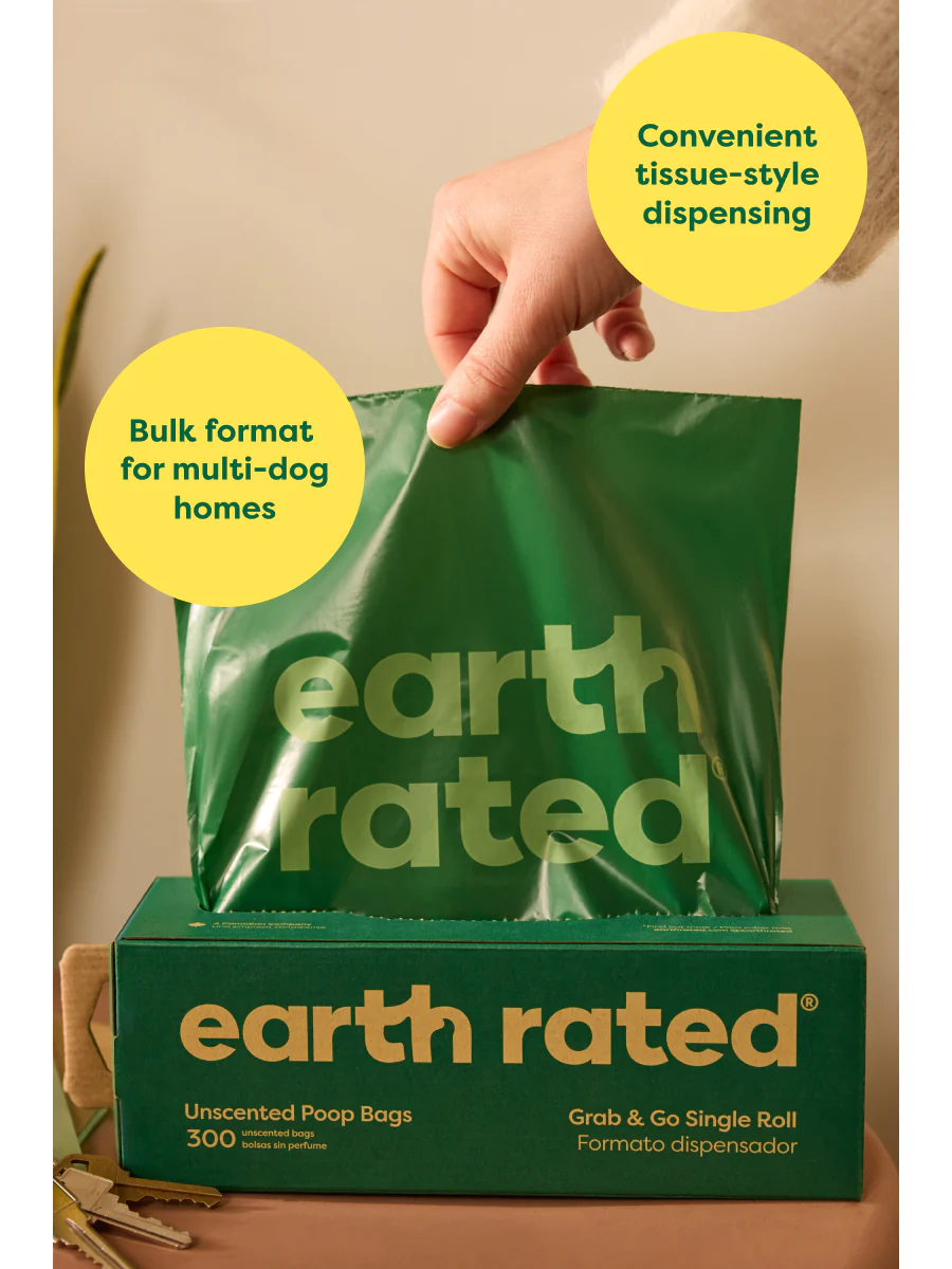 Miscota Earth Rated Sacchetti Ricambio Rotolo 300Sacchetti Lavanda