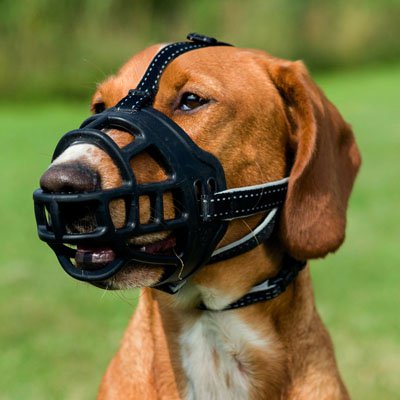 Miscota Trixie Museruola flessibile in silicone per cani Sottocosto