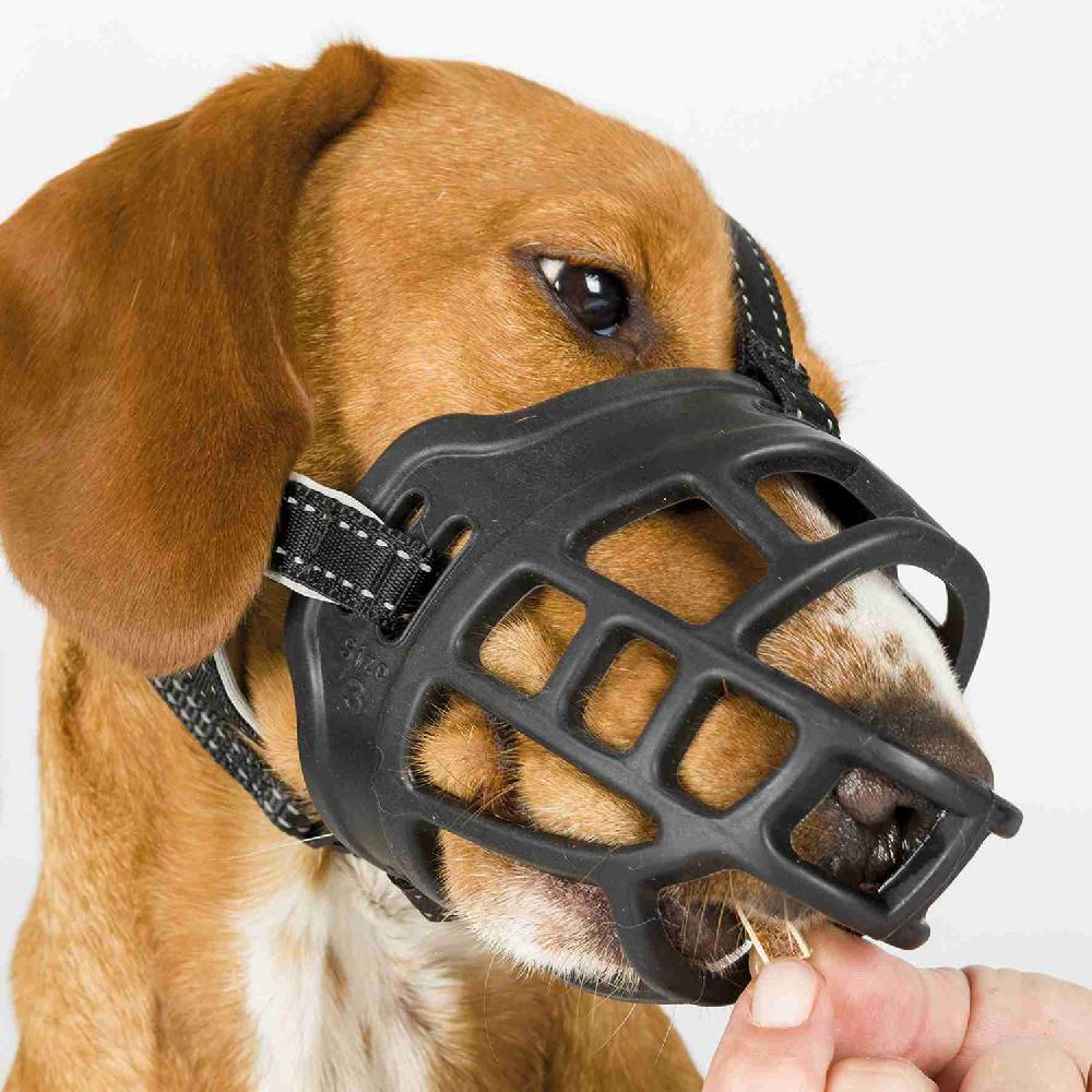 Miscota Trixie Museruola flessibile in silicone per cani Sottocosto