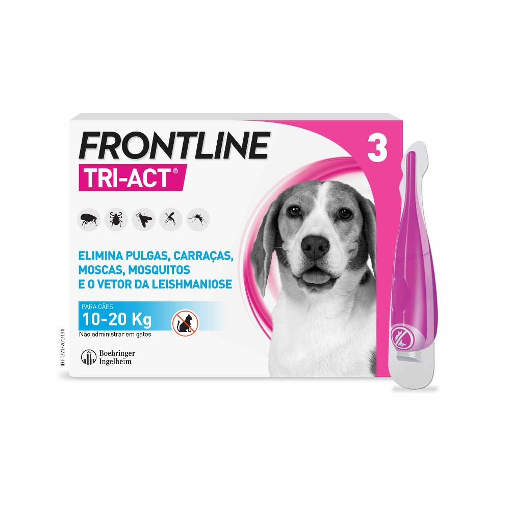 Miscota Frontline Pipette Tri Act per Cani di Taglia Media 10-20 Kg I Più Venduti