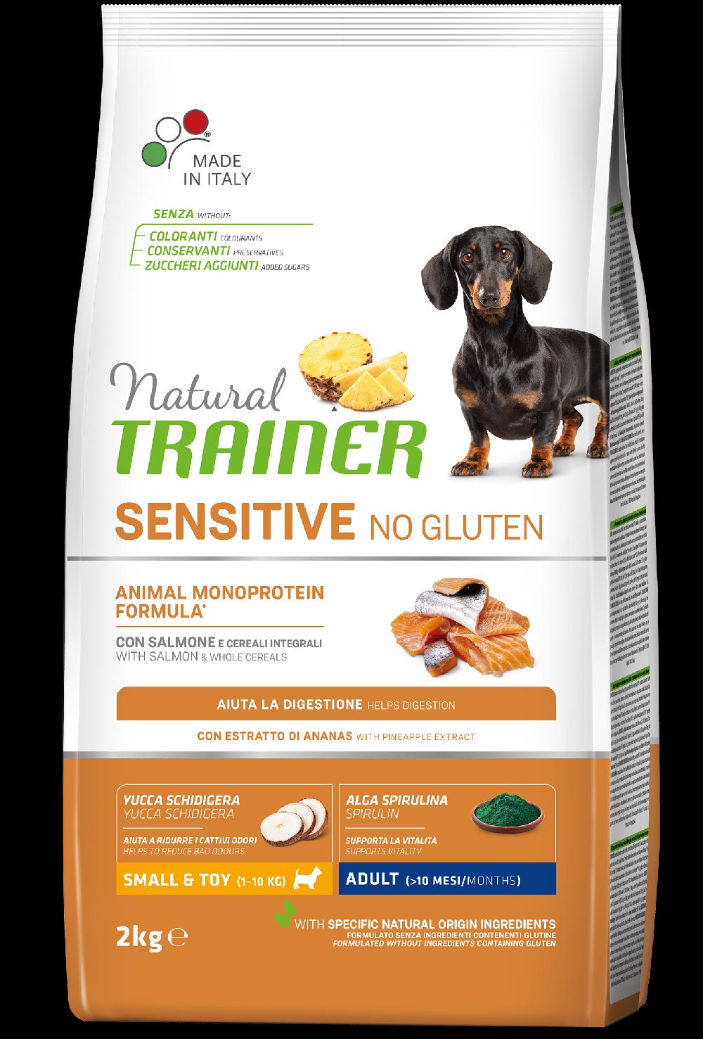Miscota Trainer Cibo Secco Fitness 3 Adult Mini di Salmone