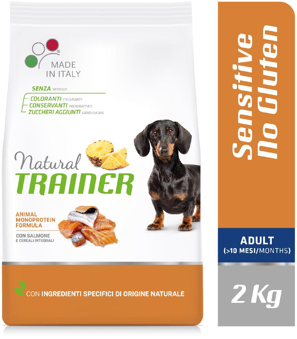 Miscota Trainer Cibo Secco Fitness 3 Adult Mini di Salmone Qualità