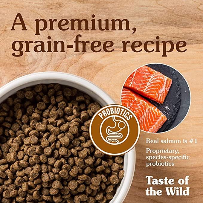 Miscota Taste of the Wild Pacific Stream Cibo per Cani al Salmone Affumicato Soddisfazione Garantita