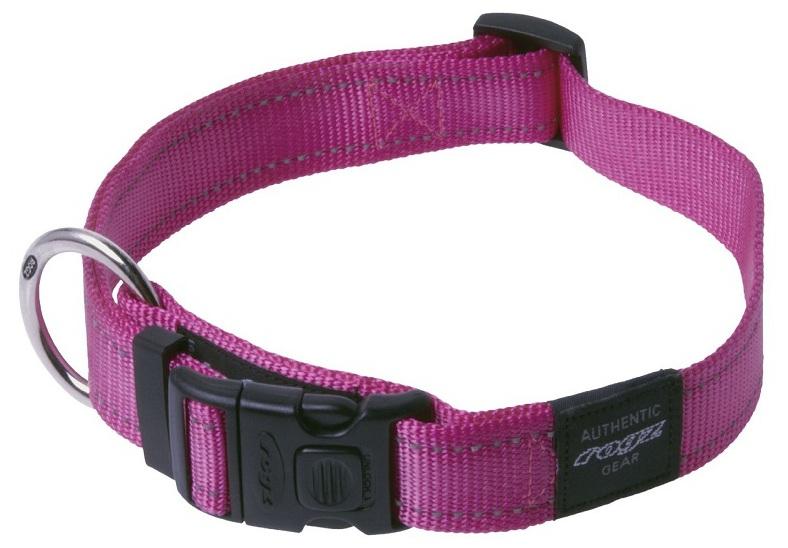 Miscota Rogz Collare riflettente regolabile Utility Pink Vendite Flash