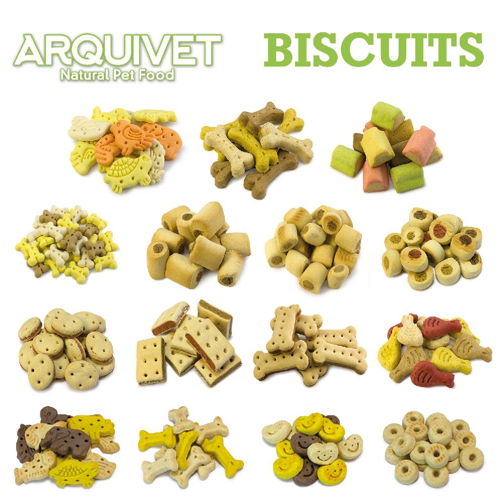 Miscota Arquivet Galletas Natural Rings para Perros Italy