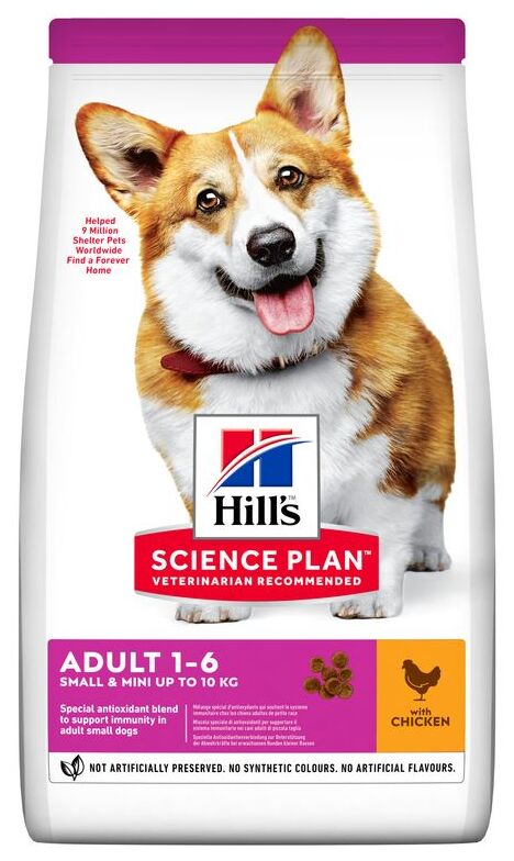 Miscota Hill's Science Plan Adult Small & Mini con Pollo Sconti VIP