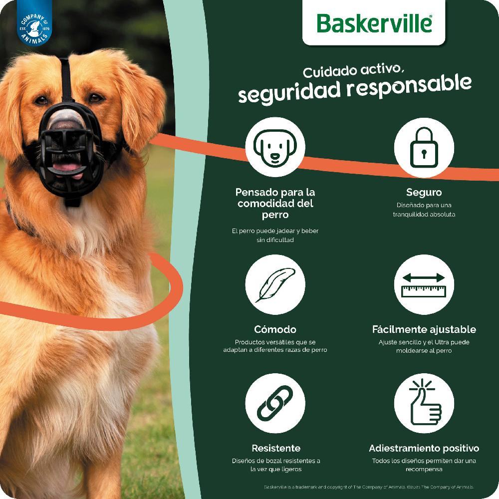 Miscota Company Of Animals Baskerville Ultra Muzzle Rilascio limitato
