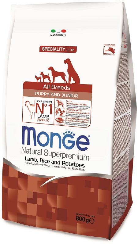 Miscota Monge Cibo Secco per Cani NS Puppy Agnello Riso e Patata Promozione temporanea