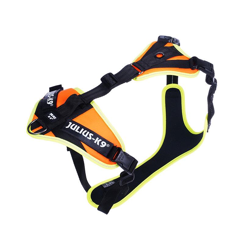 Miscota Julius K9 Pettorina Mantrailing arancione e neon per cani Economico