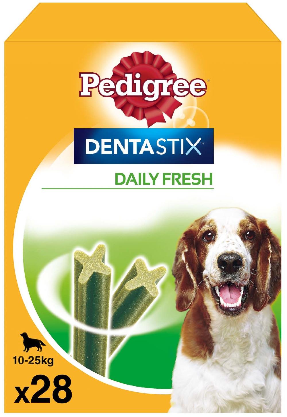 Miscota Pedigree Dentastix Fresh Snack Igiene orale e alito di cani di taglia media In Saldo