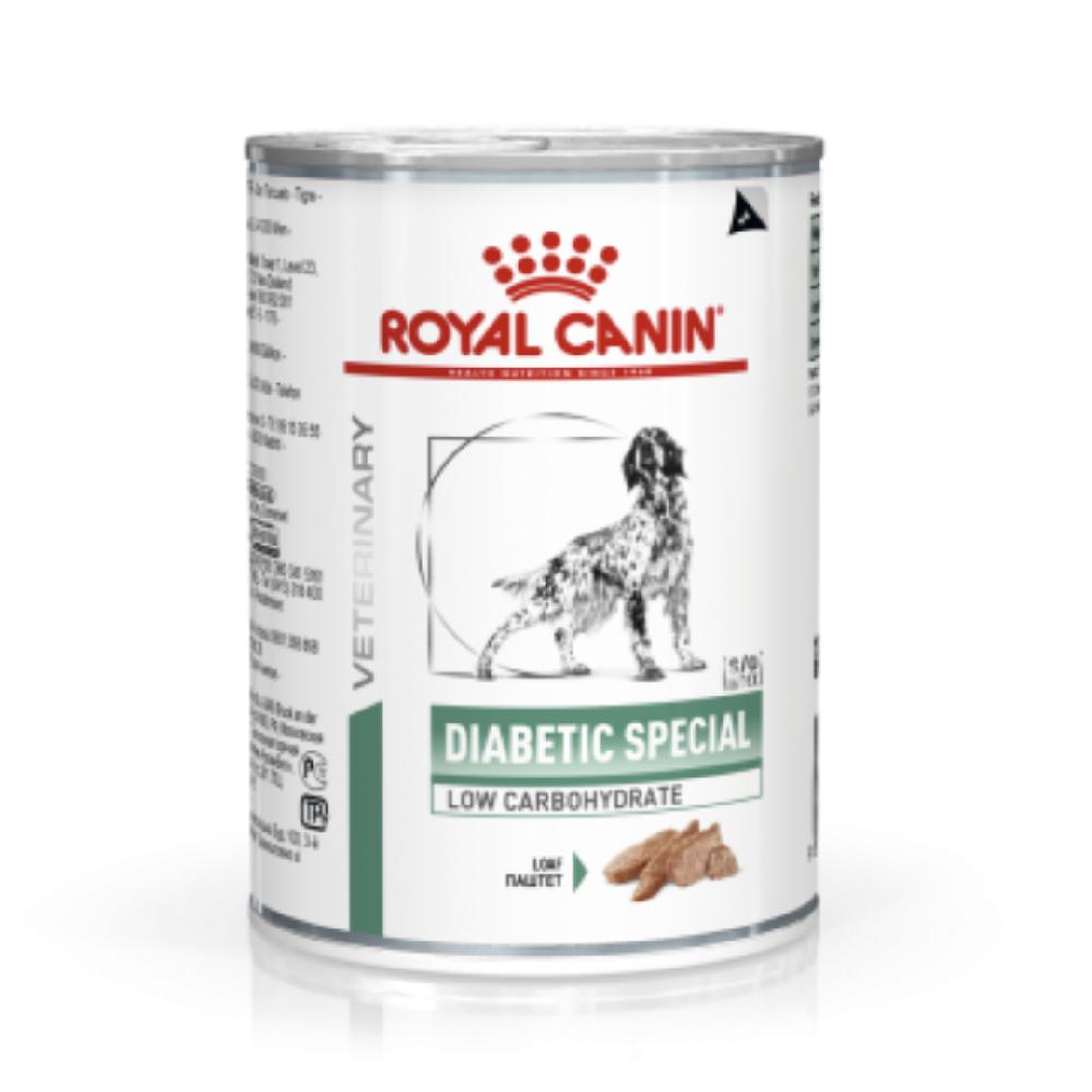 Miscota Pacco 12 Royal Canin Cibo Umido per Cani Diabetic Special Low Carbohydrat
