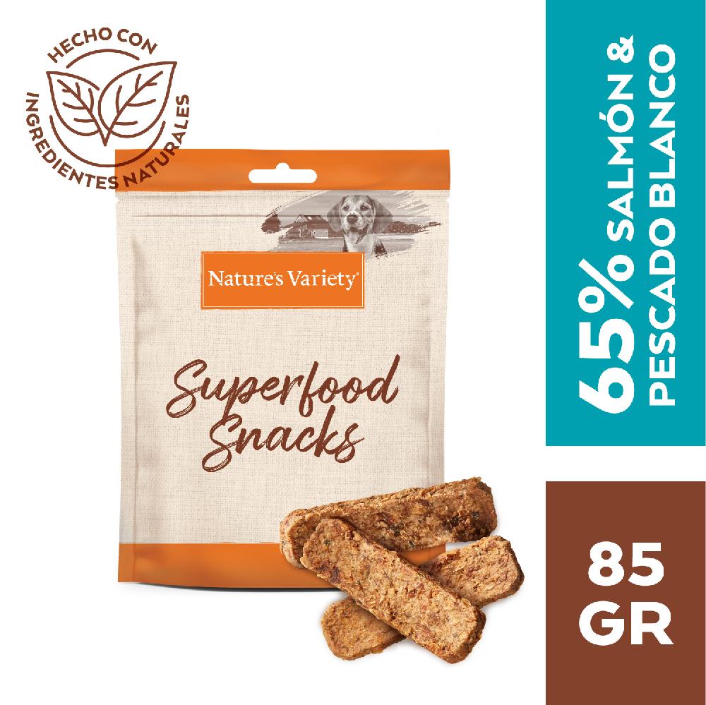 Miscota Nature's Variety Snacks Superfoods Salmone Solo un giorno rimasto