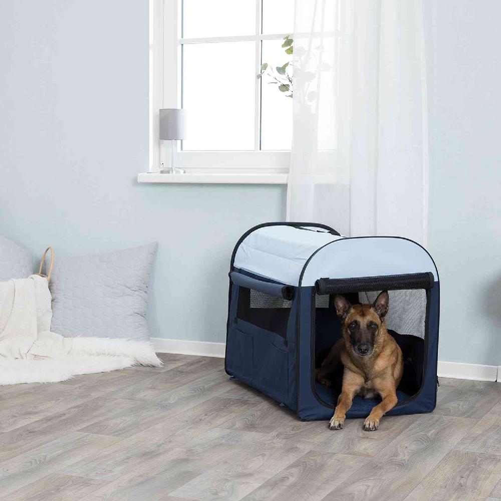 Miscota Trixie Trasportino Staccabile Blu Scuro e Blu Chiaro Super sconto