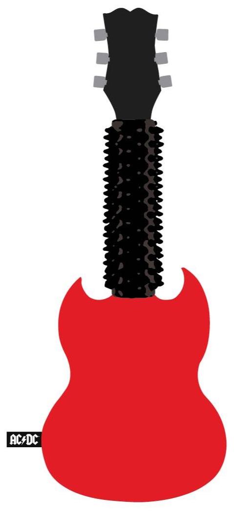 Miscota For Fan Pets AC/DC Cane Teether 2025
