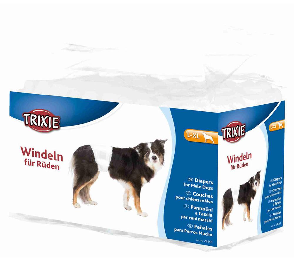 Miscota Trixie Pannolini di Sostegno per l'Addome per i Maschi Fornitura limitata