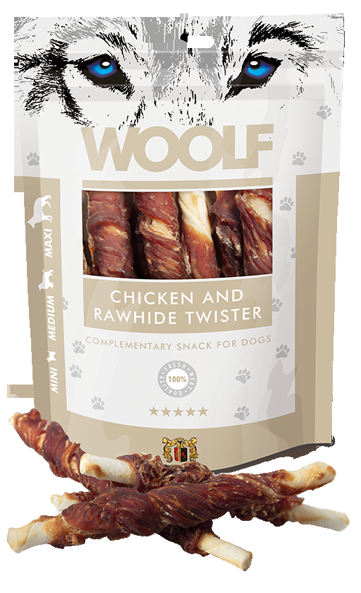 Miscota Woolf Involtini di Pollo Snack per Cani Offerta San Valentino