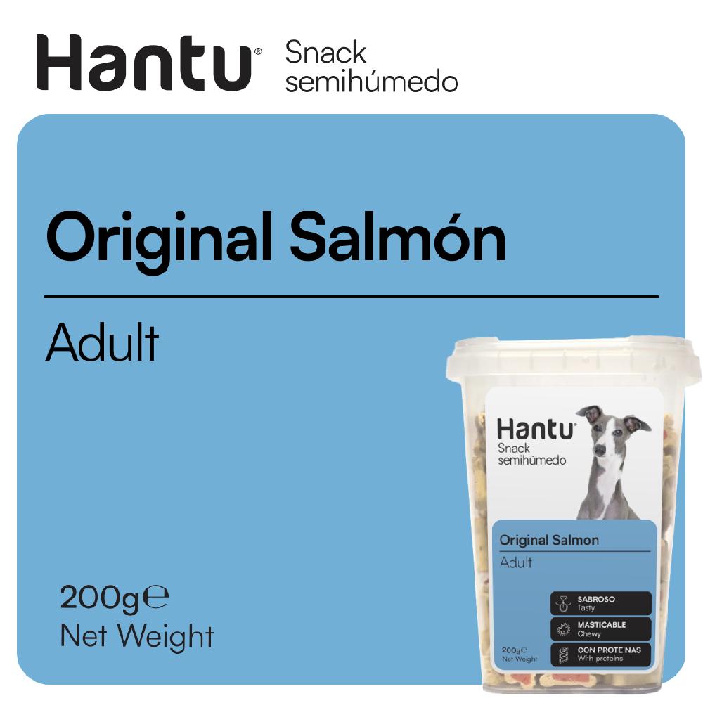 Miscota Hantu Snack originale al salmone semiumido per cani Esporta salva