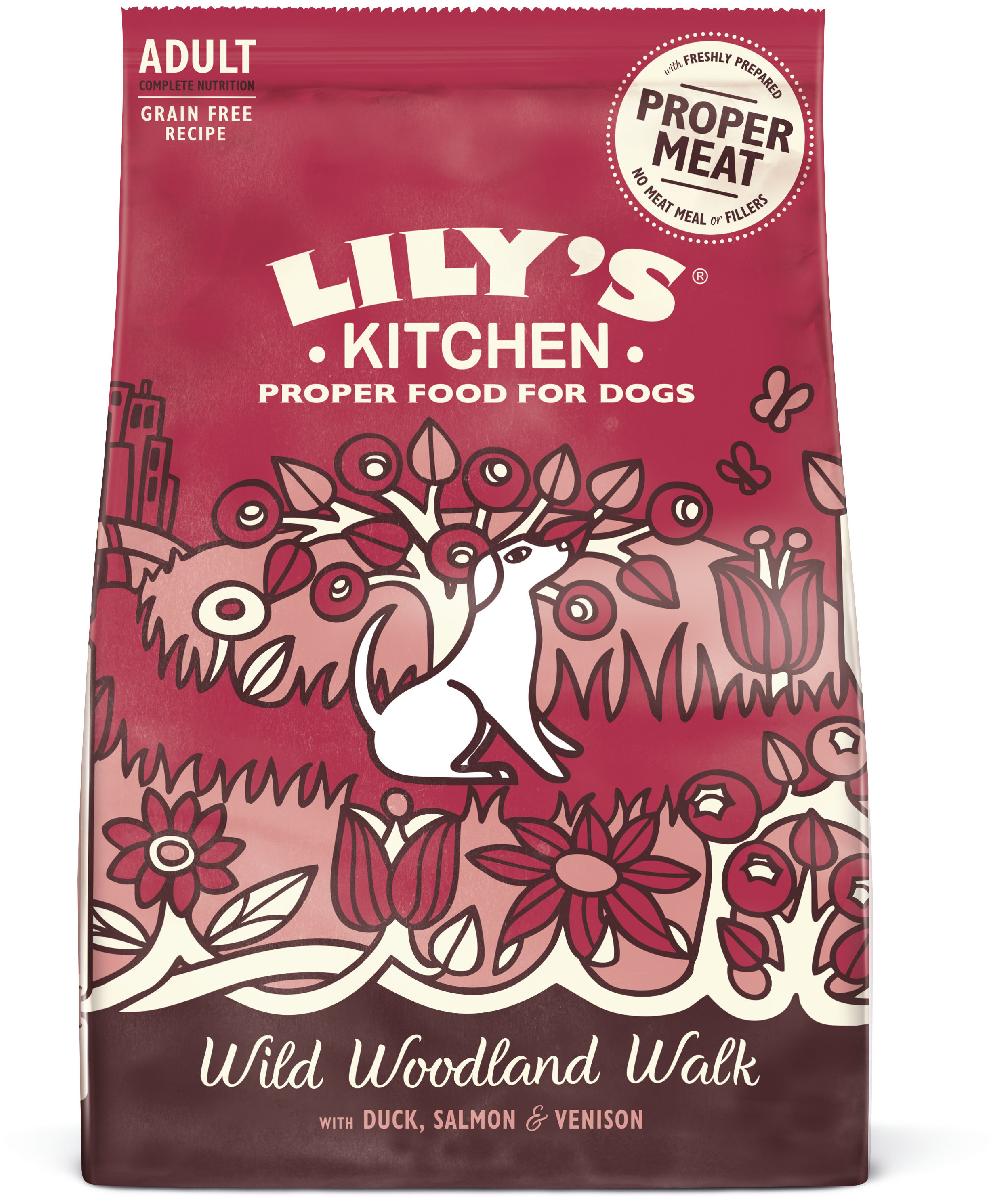 Miscota Lily's Kitchen Cibo secco con anatra salmone e cervo Sconti questo mese