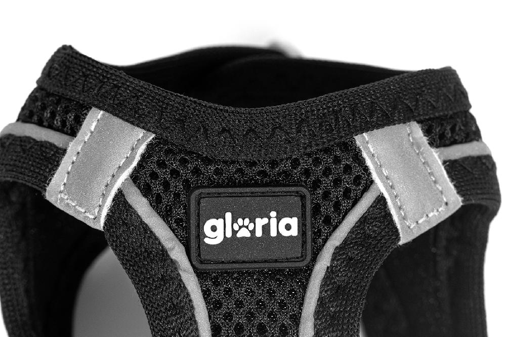 Miscota Gloria Pets Pettorina/vestito nero Air Mesh Trek Star per cani Prezzo Ridotto