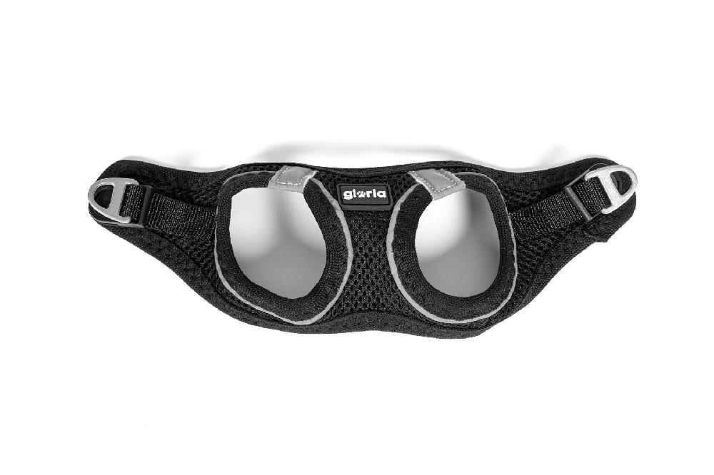 Miscota Gloria Pets Pettorina/vestito nero Air Mesh Trek Star per cani Prezzo Ridotto
