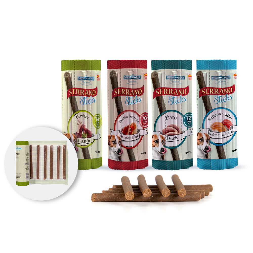 Miscota Mediterranean Natural Serrano Serrano Sticks Serrano Offerta migliore
