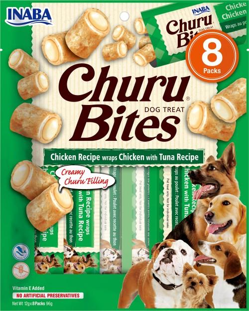 Miscota Inaba Snack Churu Bites Receta de Pollo con Atún para Perros