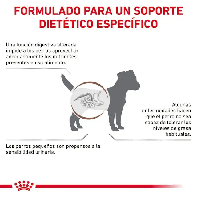 Miscota Royal Canin Alimento gastrointestinale a basso contenuto di grassi per cani di piccola taglia Spedizione Gratuita