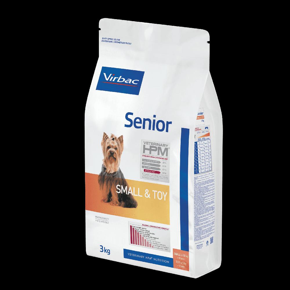 Miscota HPM Virbac Veterinary Senior Castrato Piccolo e Giocattolo per Cani Piccoli e MIni Senior Qualità Garantita