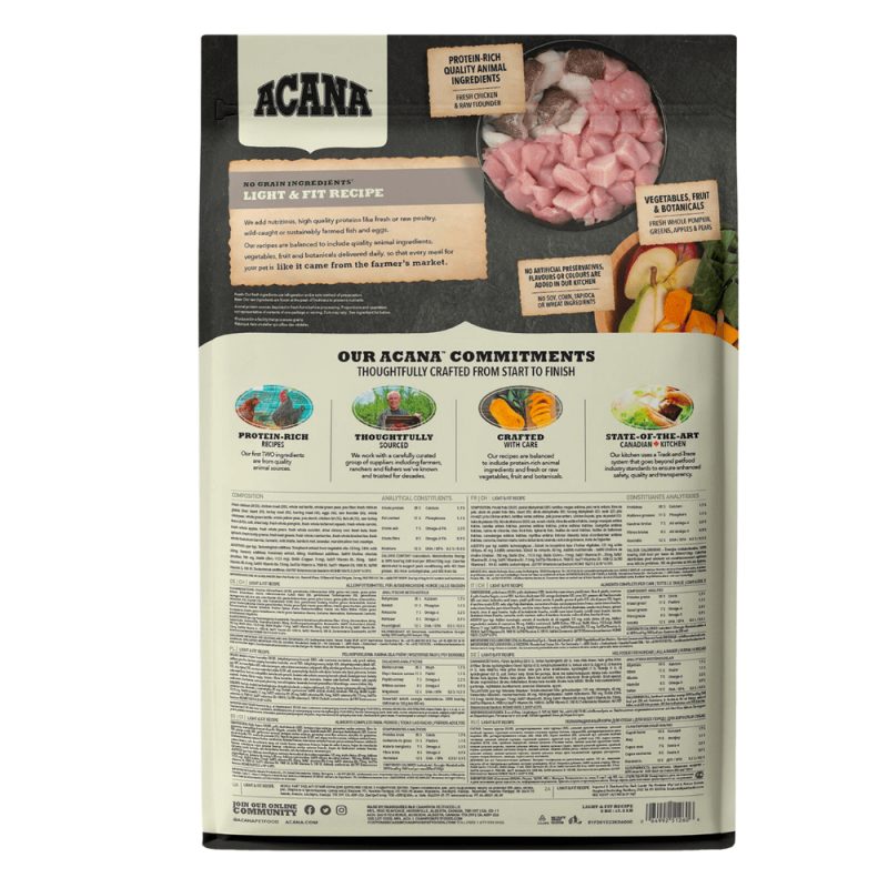 Acana Heritage Light & Fit per Cani In Saldo