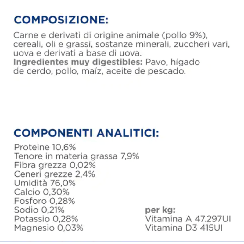 Hill's Prescription Diet a/d Urgent Care Cibo Umido per Cani e Gatti Vendite Flash