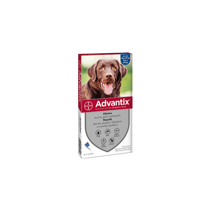 Advantix Antiparassitario per Cani Negozi Online