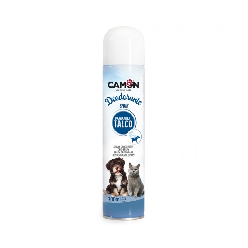 Deodorante Spray al Talco per Cani e Gatti