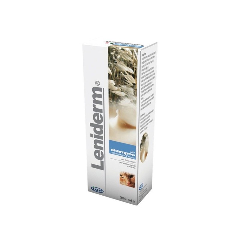 Leniderm Shampoo per Cani e Gatti
