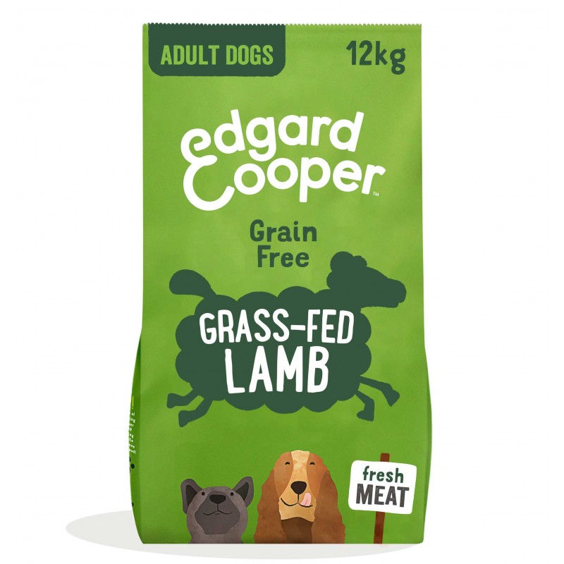 Edgard Cooper con Carne Fresca di Agnello per Cani
