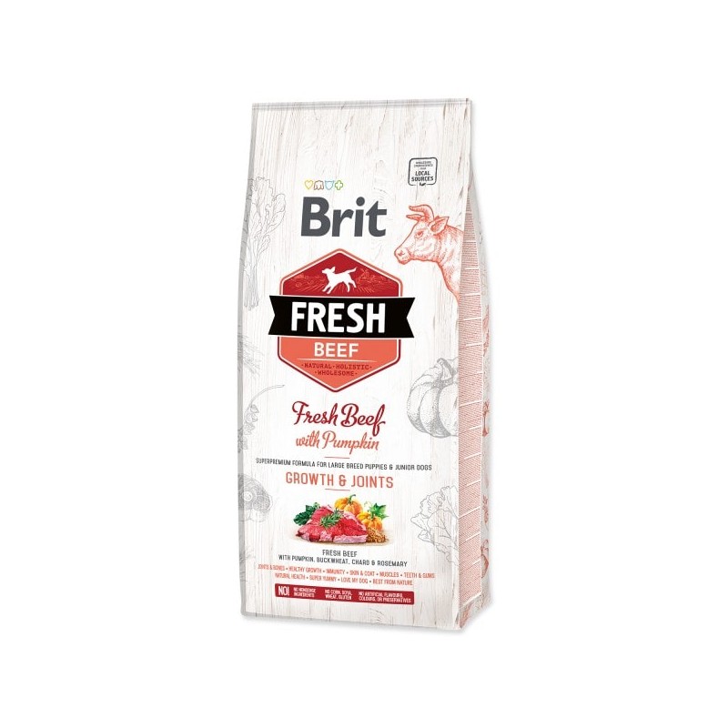 Brit Fresh Puppy Large Manzo con Zucca per Cuccioli 2025