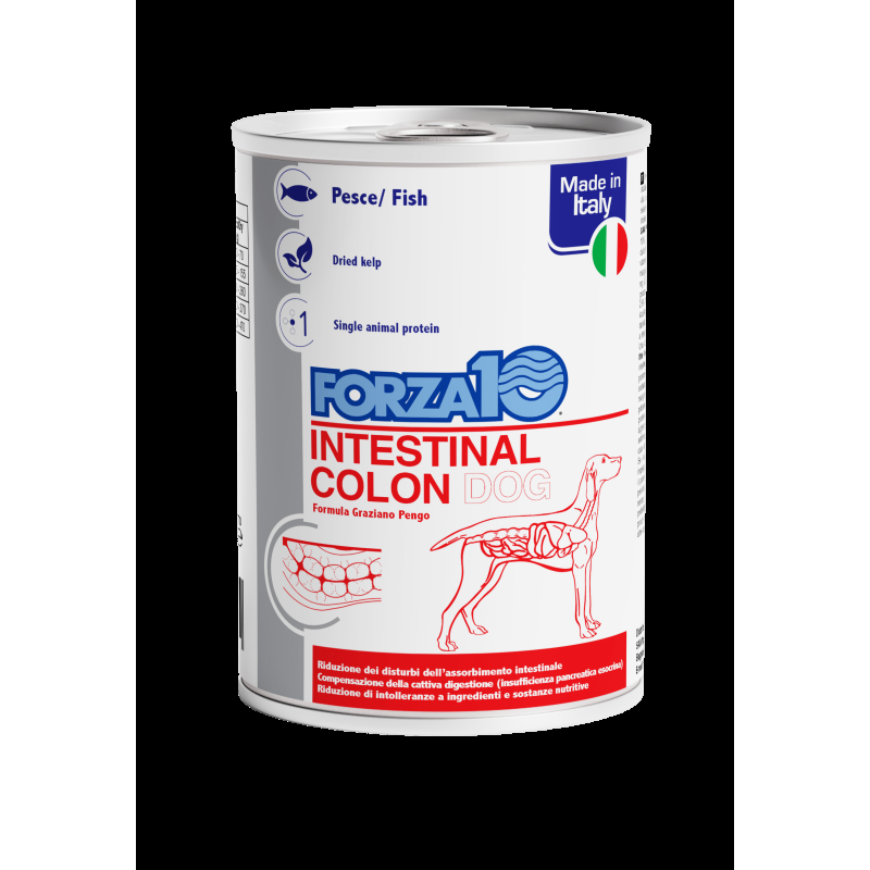 Forza10 Intestinal Colon Cibo Umido per Cani Nuovo