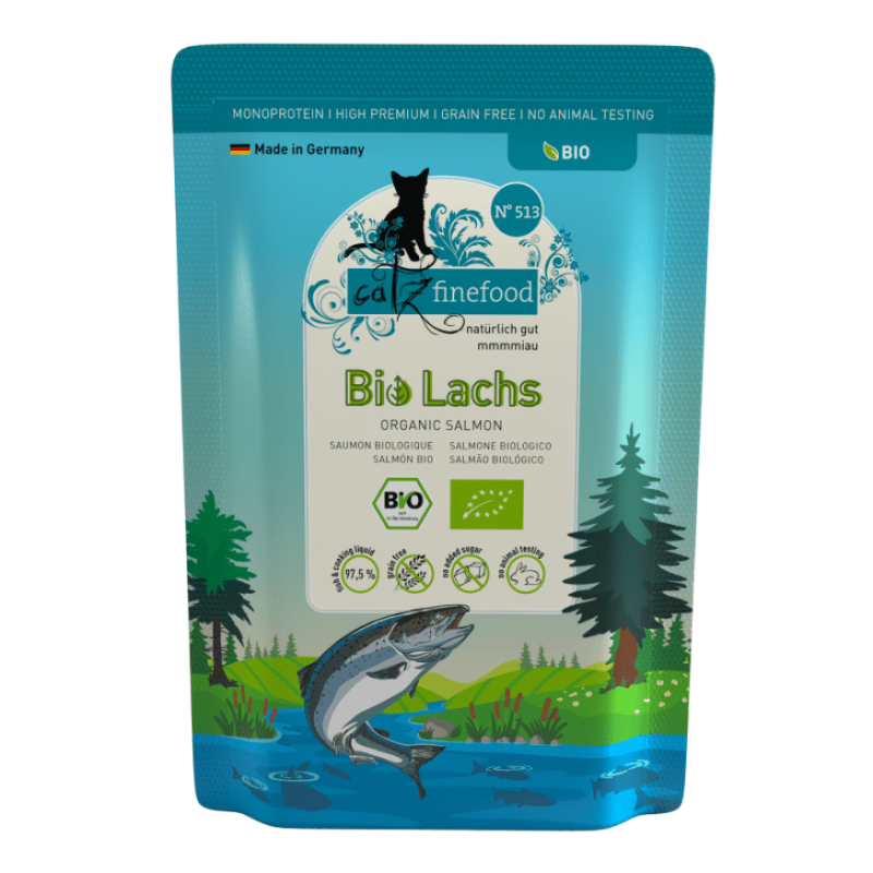 Catz Finefood BIO Cibo Umido per Gatti Convenienza