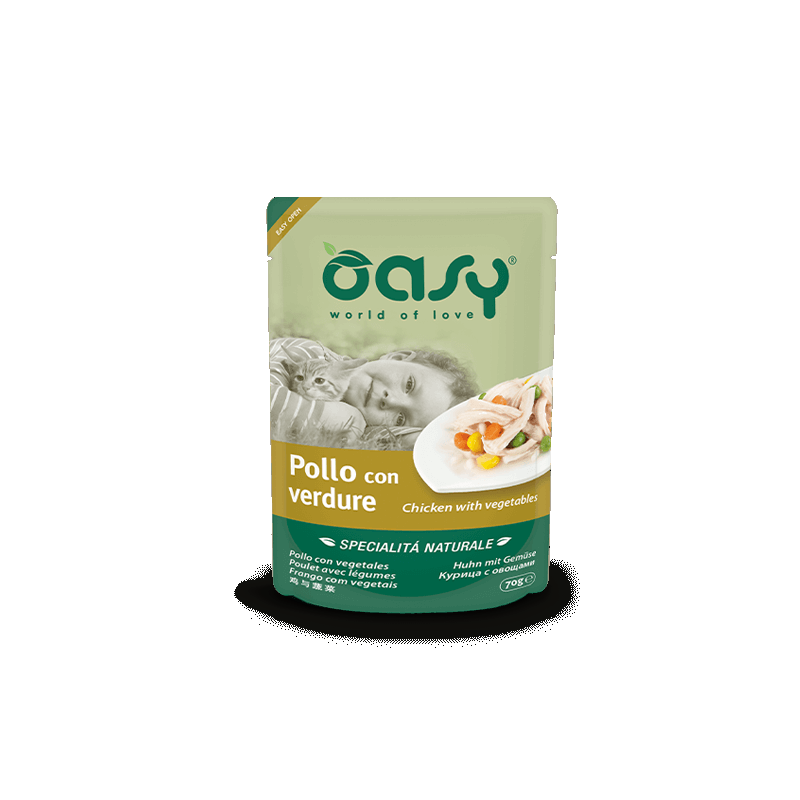 Oasy Specialita' Naturali Bustine per Gatti Fino Al -60%