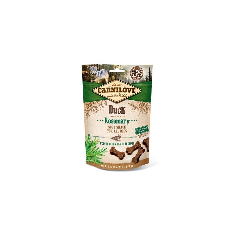 Carnilove Snack Semiumido per Cani con Anatra e Rosmarino