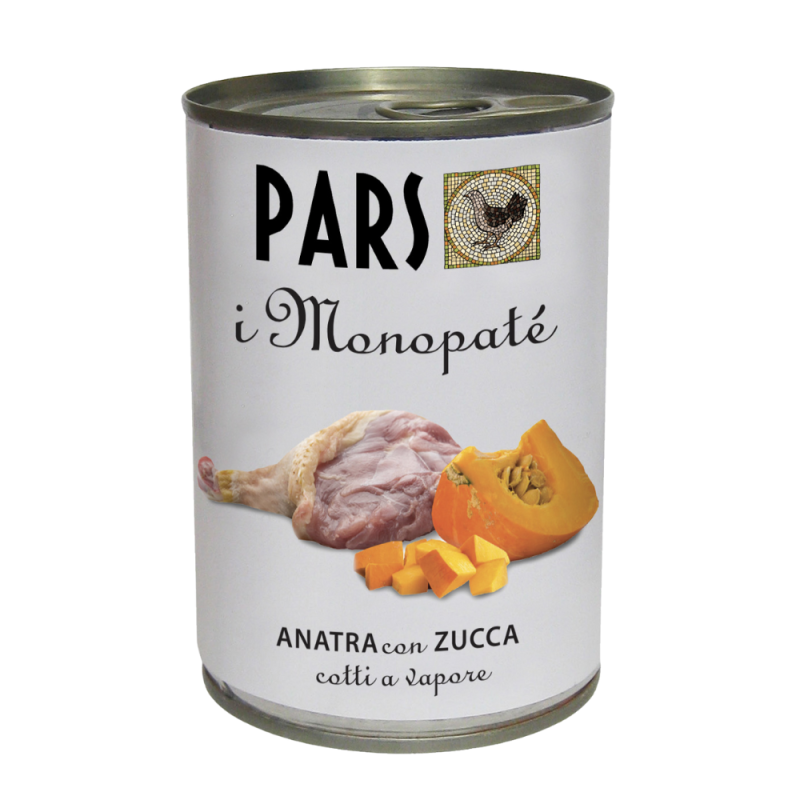 Pars Monopate' Anatra e Zucca per Cani e Gatti Hotsell