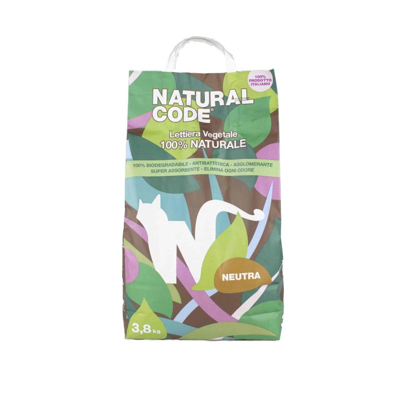 Natural Code Lettiera Vegetale per Gatti Negozi Online