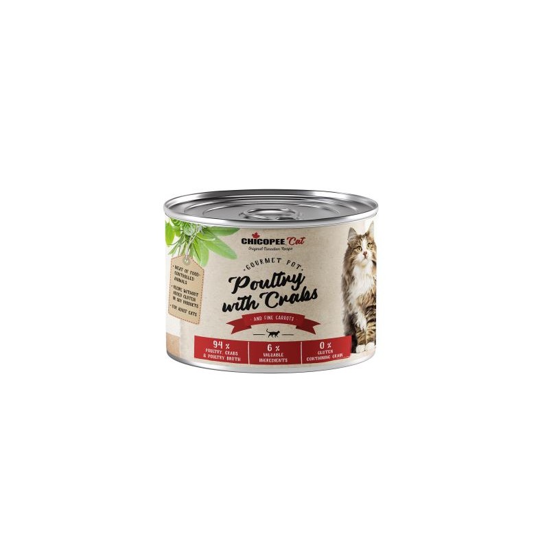 Chicopee Cat Pollo e Granchio Cibo Umido per Gatti Sconto