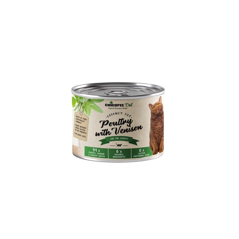 Chicopee Cat Pollo e Cervo Cibo Umido per Gatti Offerta
