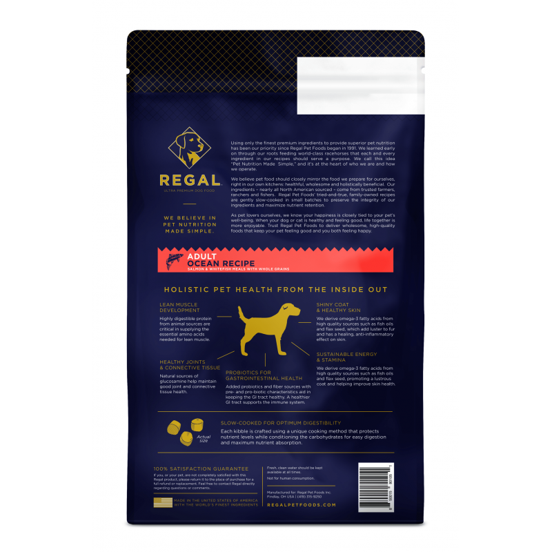 Regal Ocean Recipe con Salmone per Cani 2025